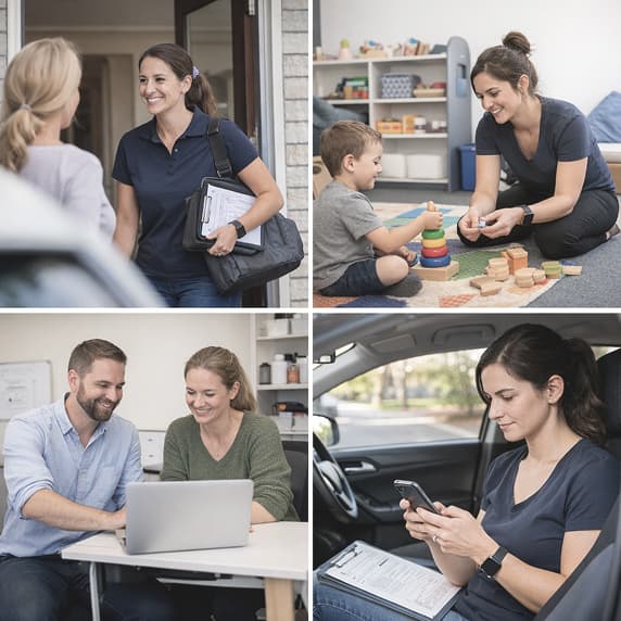 Mobile clinicians on the move